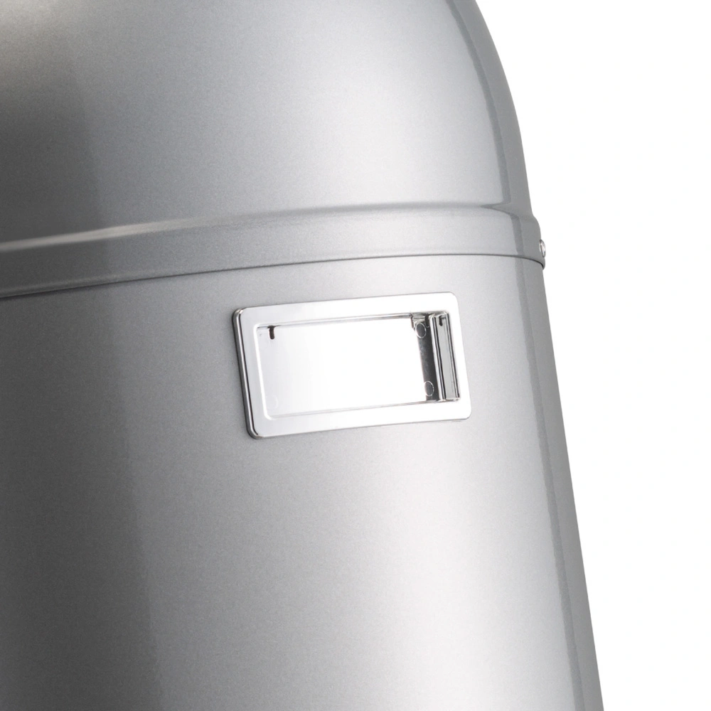 Wesco Kickboy 40 L Çöp Kutusu Gümüş görseli 6