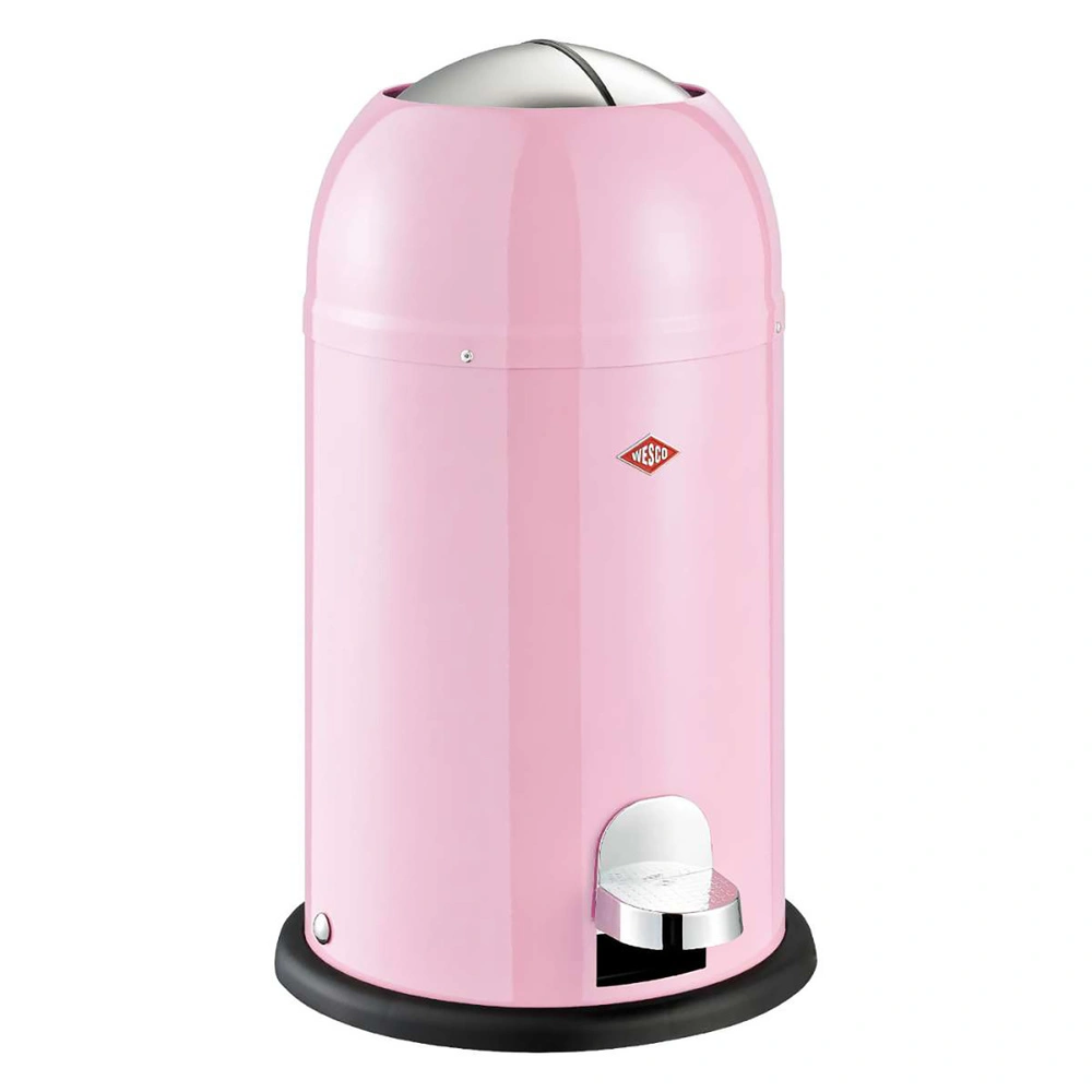 Wesco Kickmaster Junior Çöp Kutusu 12 L Pembe görseli 1