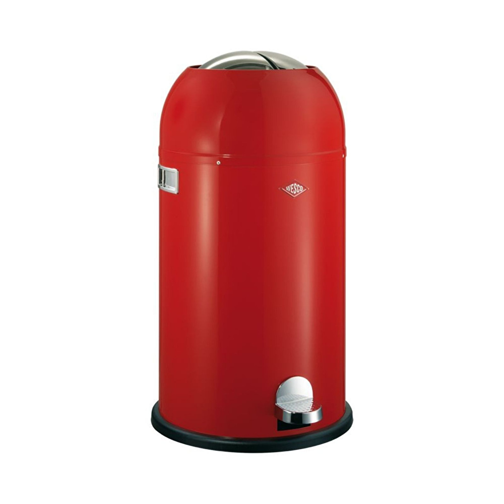 Wesco Kickmaster Çöp Kutusu 33 L Kırmızı görseli 1