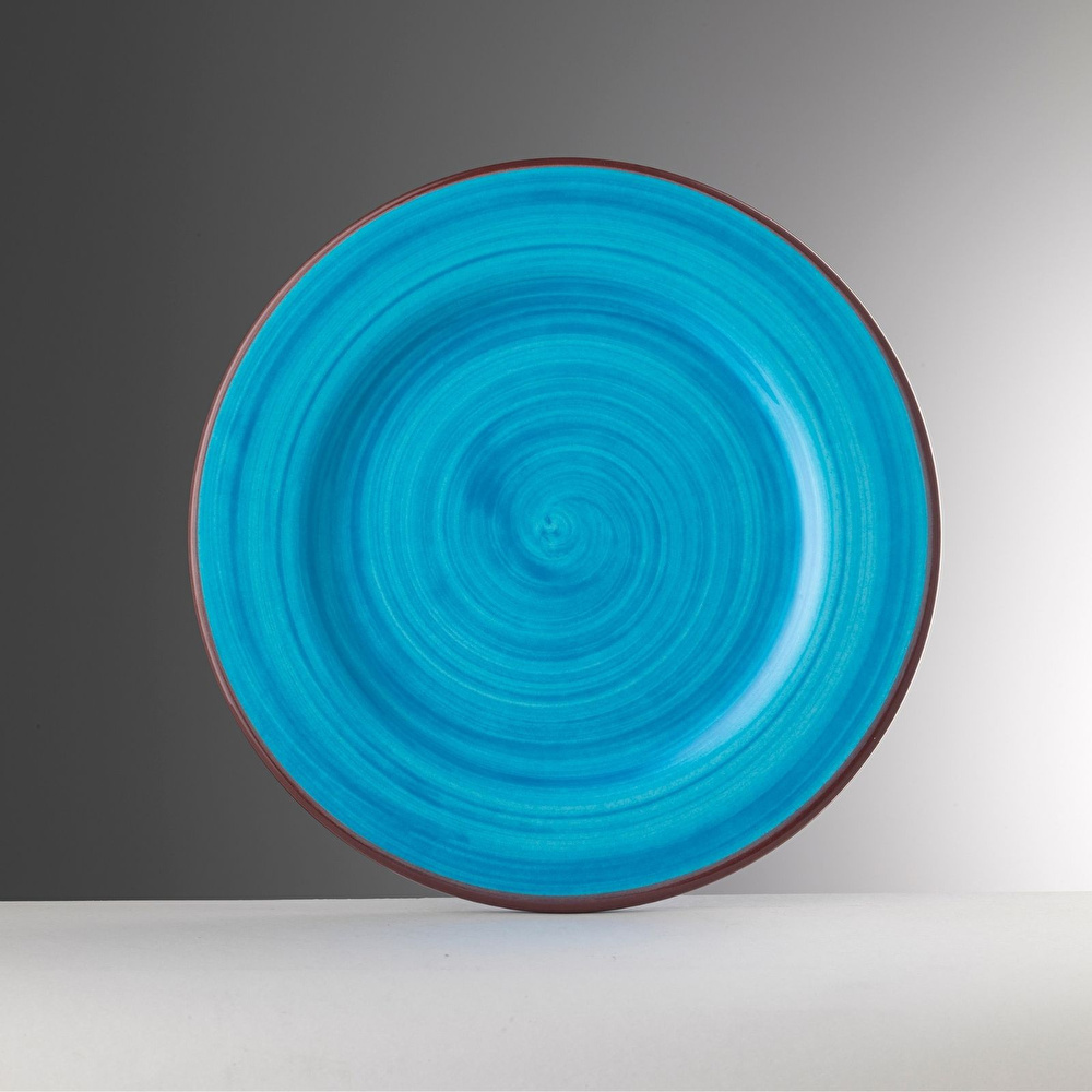 Mario Luca Giusti Saint Tropez Yemek Tabağı 27 cm Turkuaz görseli 1