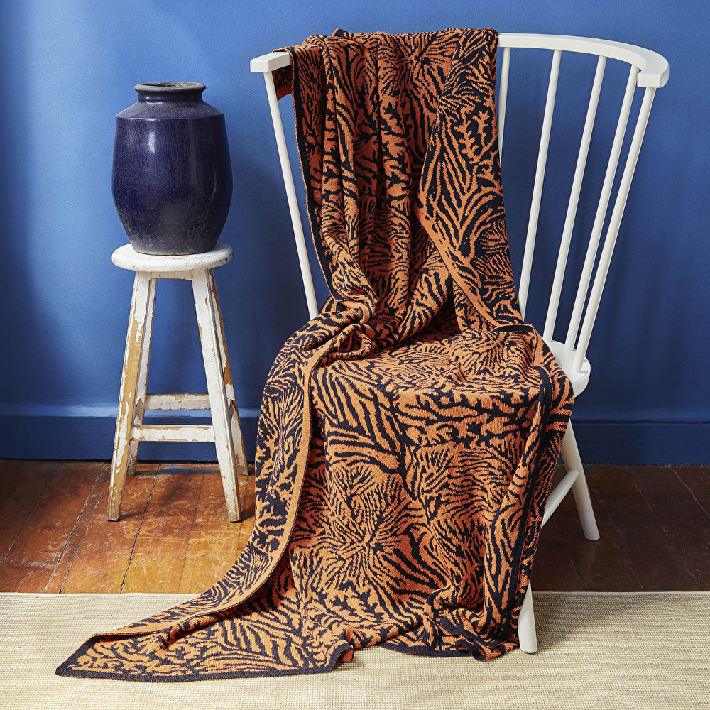 Nautica Home Coral Triko Throw 130x170cm görseli 1