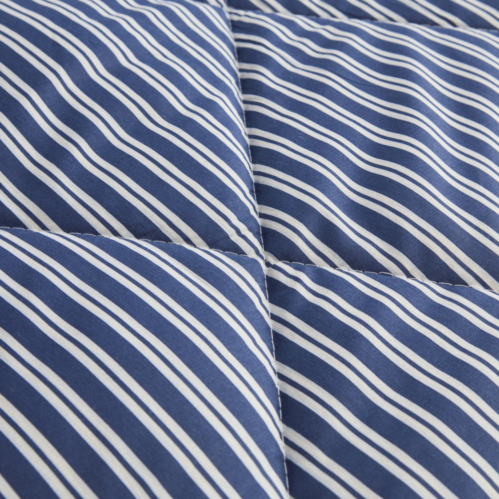Nautica Home Maritime Stripe Tek Kişilik Comfort Set Blue görseli 3