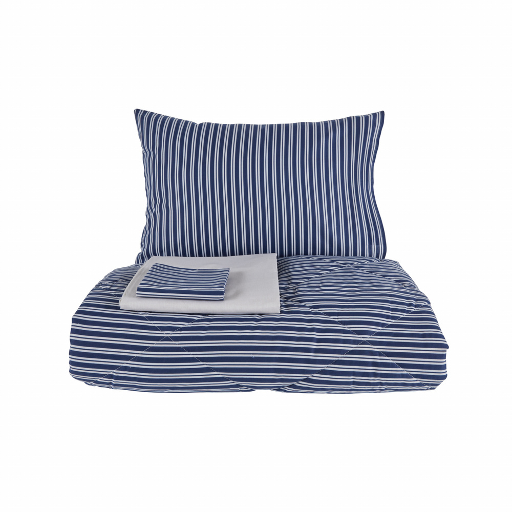 Nautica Home Maritime Stripe Tek Kişilik Comfort Set Blue görseli 7