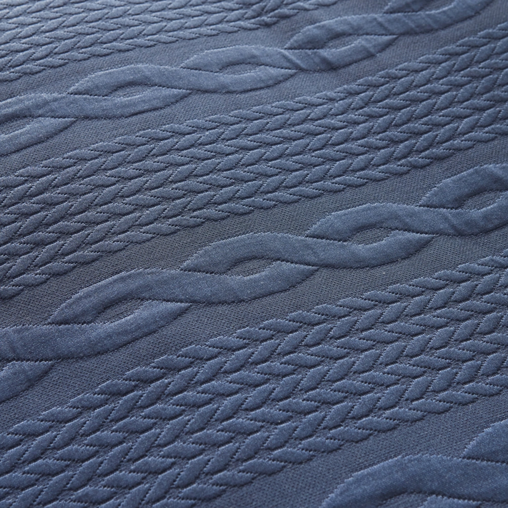 Nautica Home Rope Tek Kişilik Yatak Örtüsü Seti Navy görseli 3