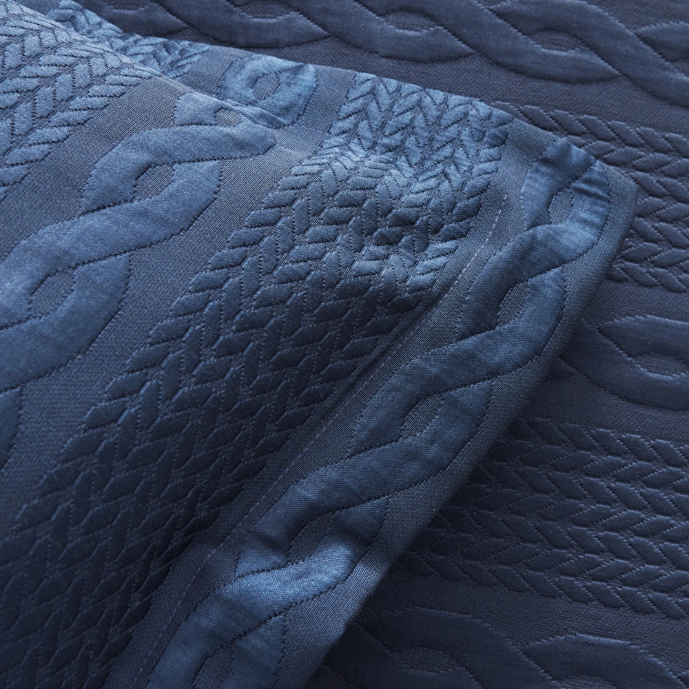 Nautica Home Rope Tek Kişilik Yatak Örtüsü Seti Navy görseli 7
