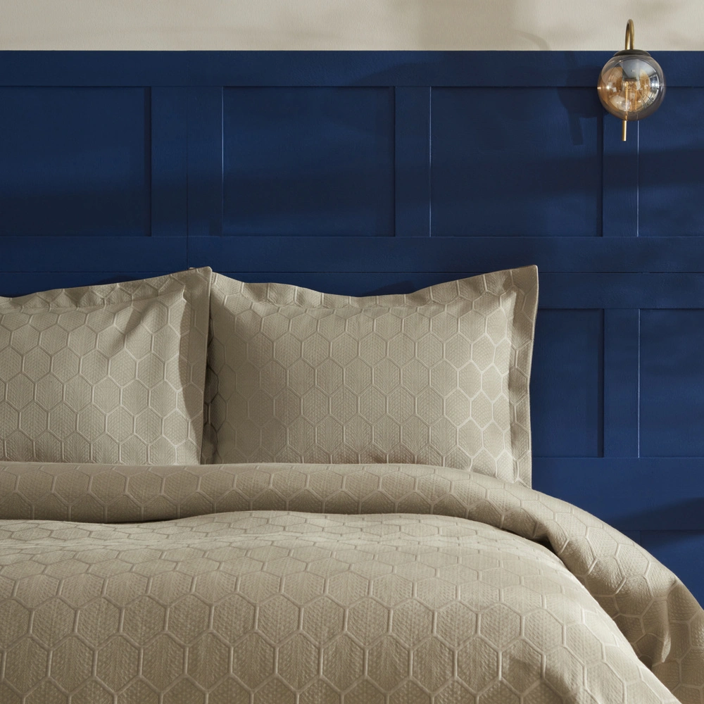 Nautica Home Polygon Çift Kişilik Yatak Örtüsü Seti   görseli 2