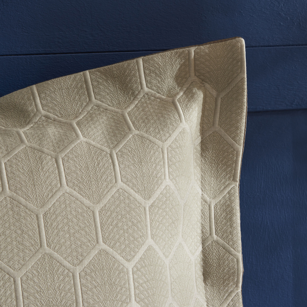 Nautica Home Polygon Çift Kişilik Yatak Örtüsü Seti   görseli 5