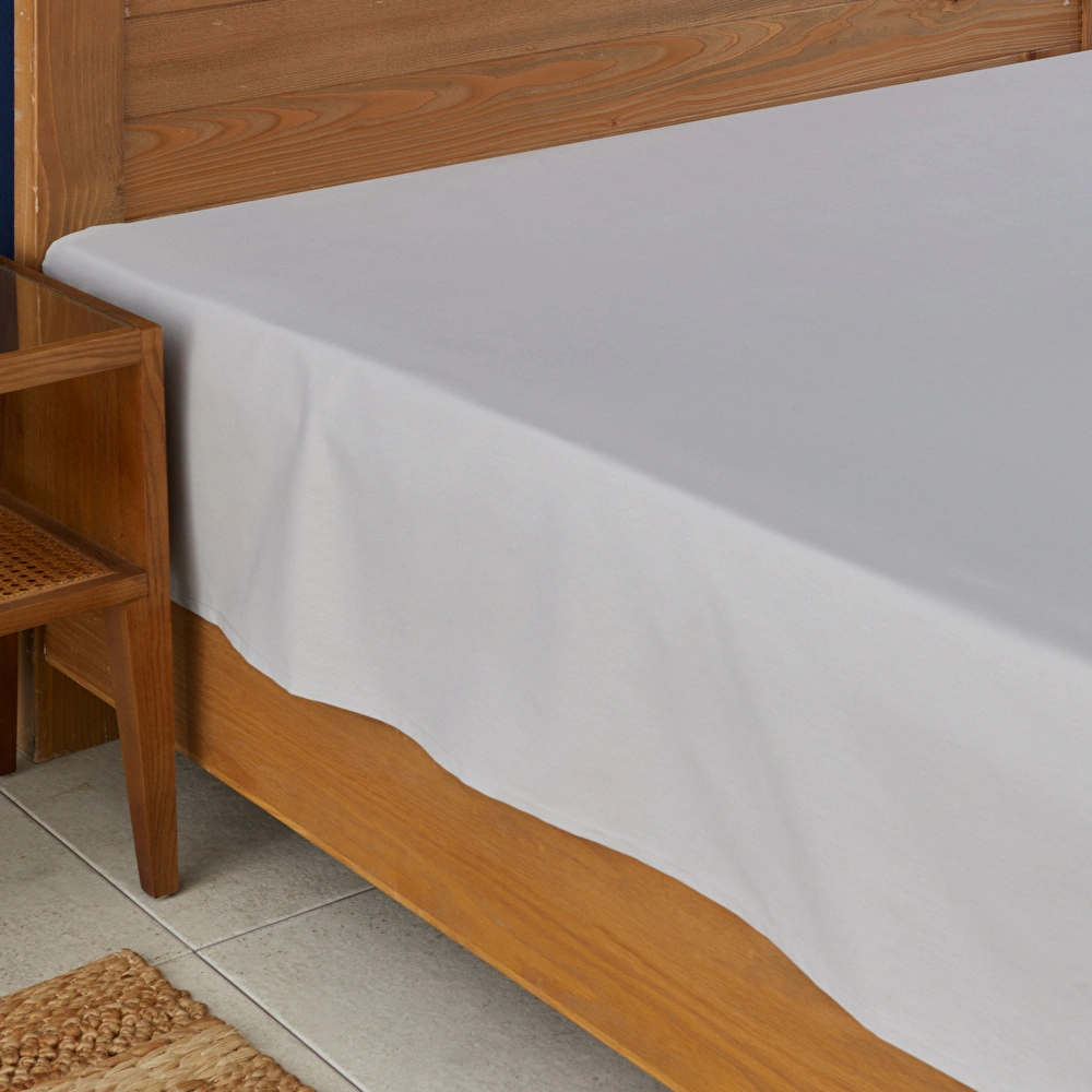 Nautica Home Tek Kişilik Çarşaf Gri görseli 1