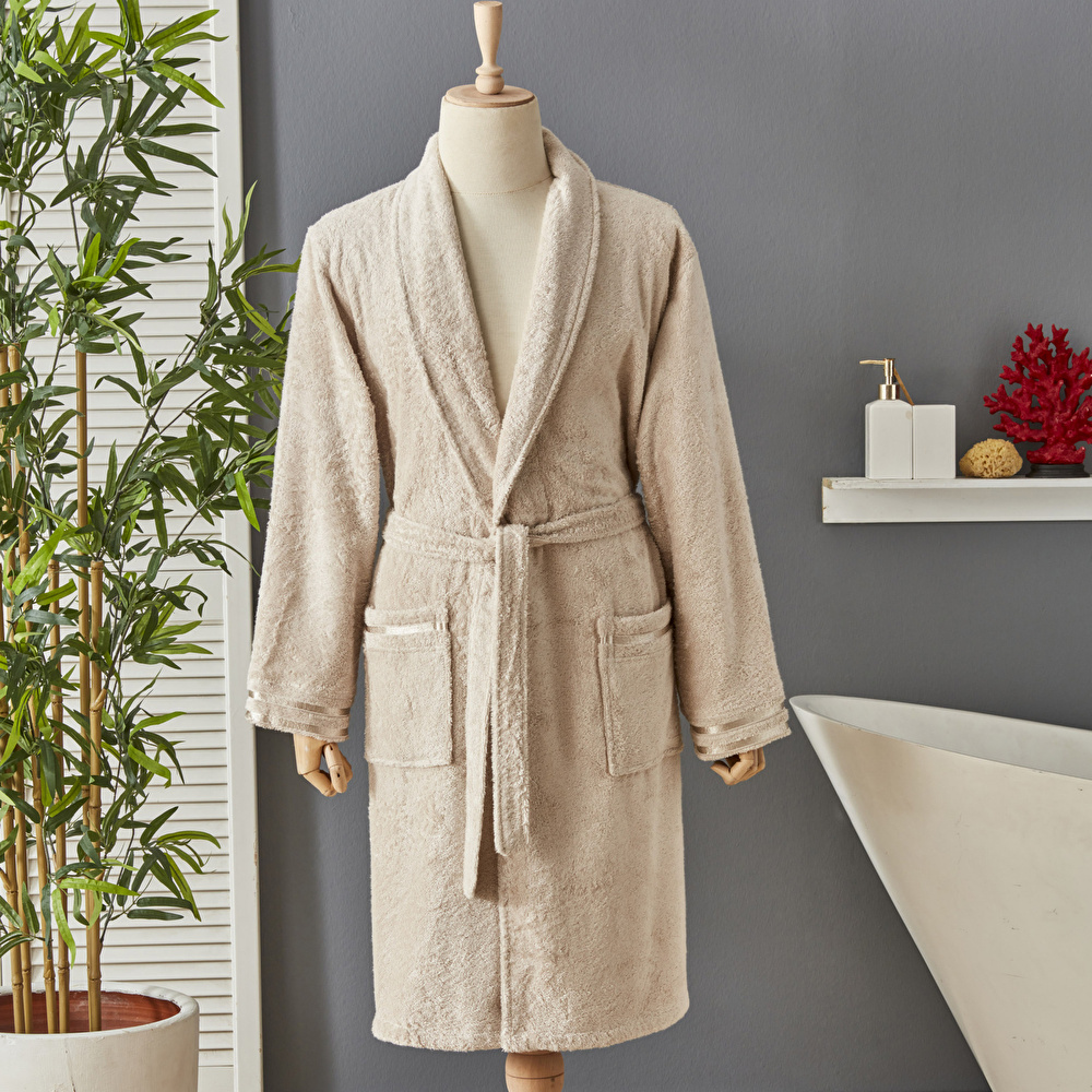 Nautica Home Rios Bornoz S-M Bej görseli 1