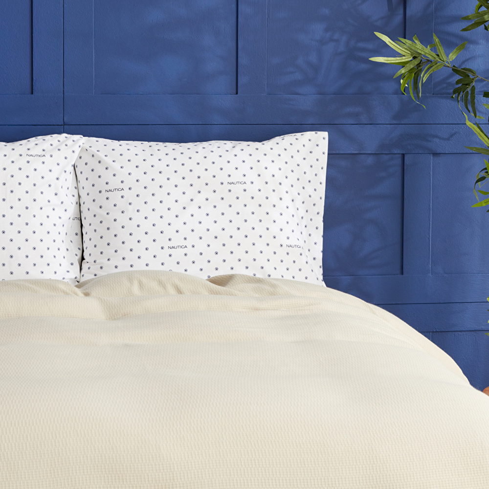 Nautica Home Darla Çift Kişilik Pike Bej  görseli 2