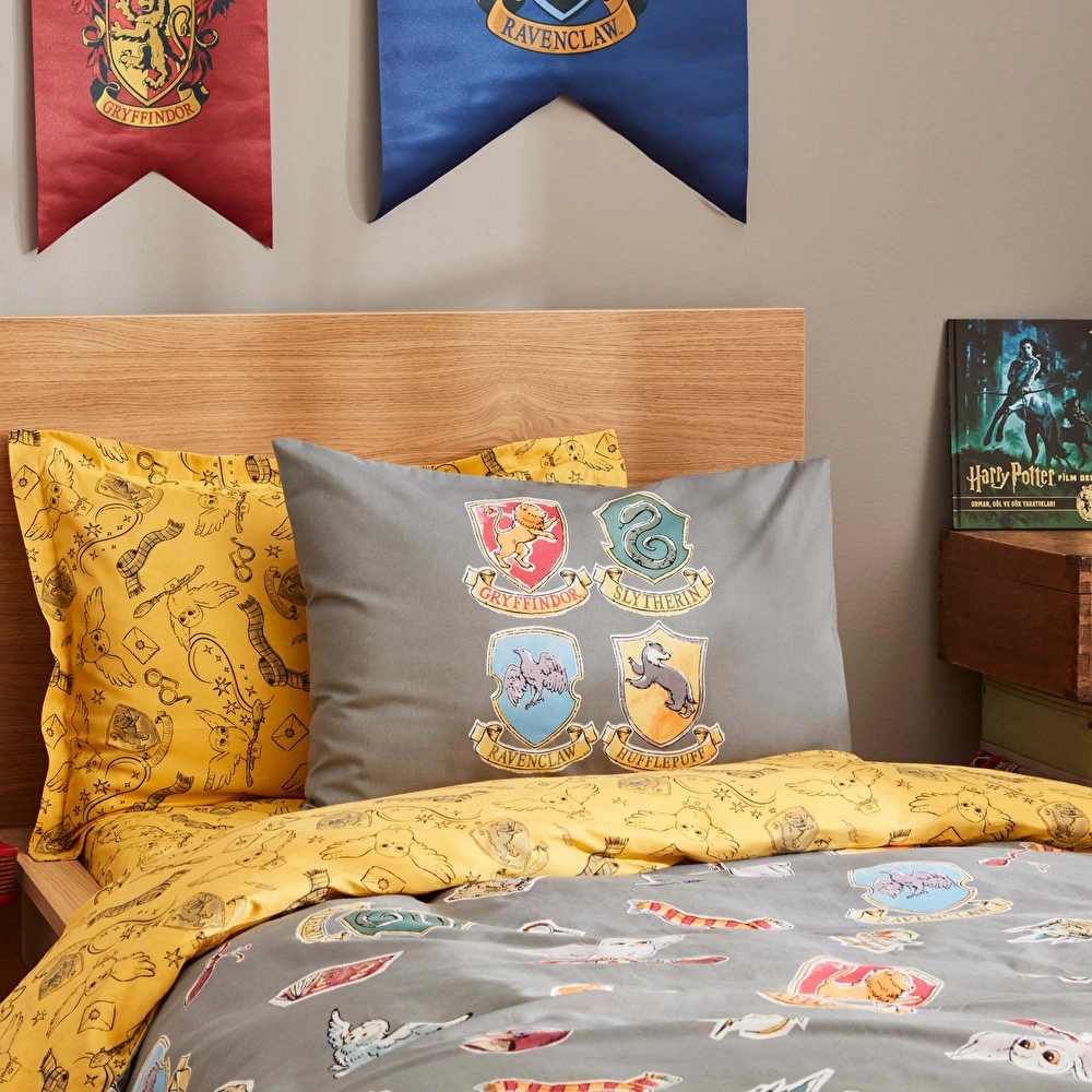 Karaca Home Harry Potter By Draco Çift Kişilik Nevresim Takımı görseli 5