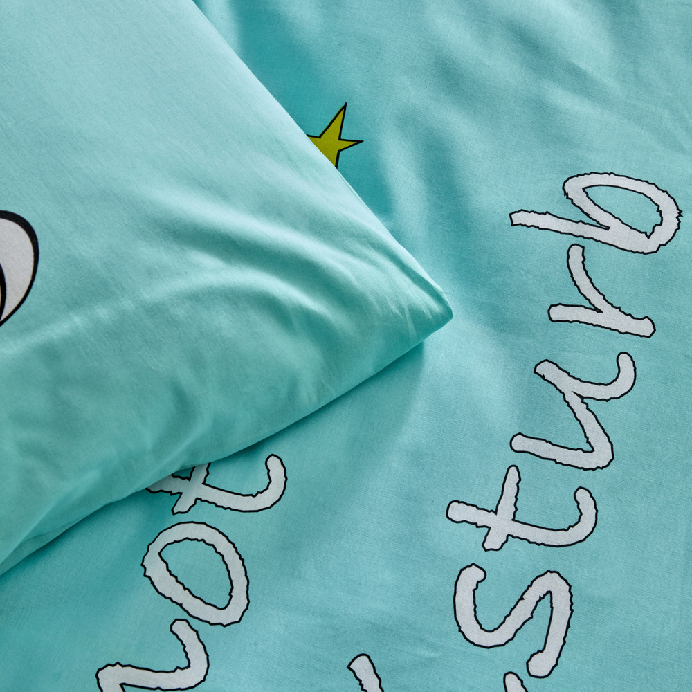 Karaca Home Smurfs Sleepy Smurf %100 Pamuk Tek Kişilik Nevresim