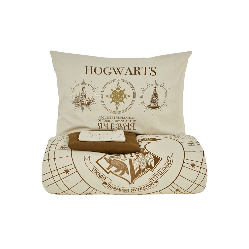 Karaca Home Harry Potter Charm %100 Pamuk Tek Kişilik Nevresim Takımı görseli 9