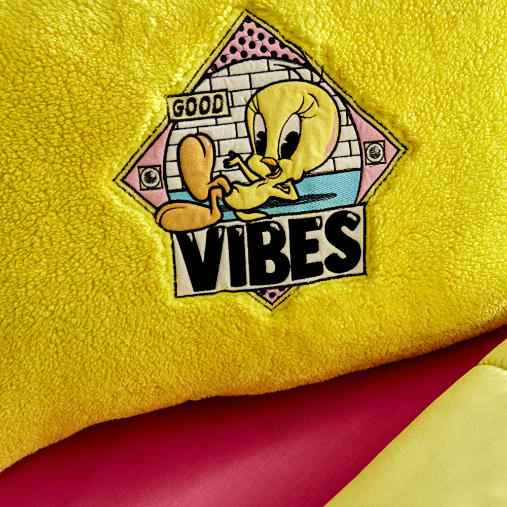 Karaca Home Looney Tunes Tweety Bird Tek Kişilik Comfort Set/Uyku Seti Sarı görseli 5