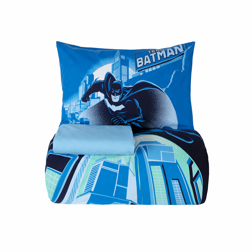 Karaca Home Batman Gotham City Tek Kişilik Nevresim Takımı  görseli 2