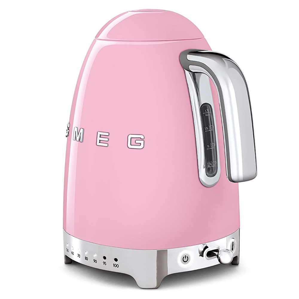 Smeg ısı Ayarlı Kettle Pink Klf04pkeu görseli 3