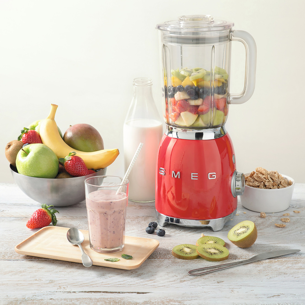 Smeg Blender Red Blf01rdeu görseli 6