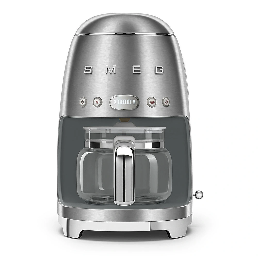 Smeg Filtre Kahve Makinesi Silver Dcf02sseu görseli 1