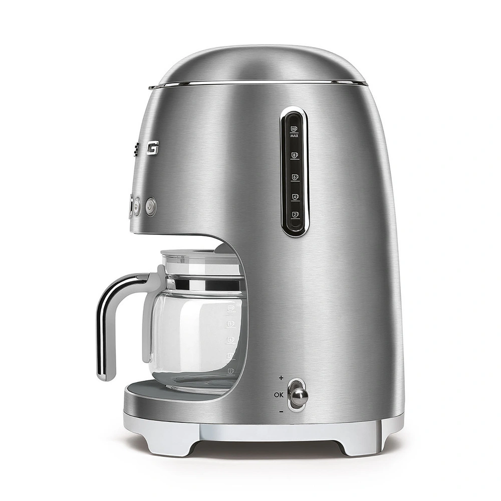 Smeg Filtre Kahve Makinesi Silver Dcf02sseu görseli 4