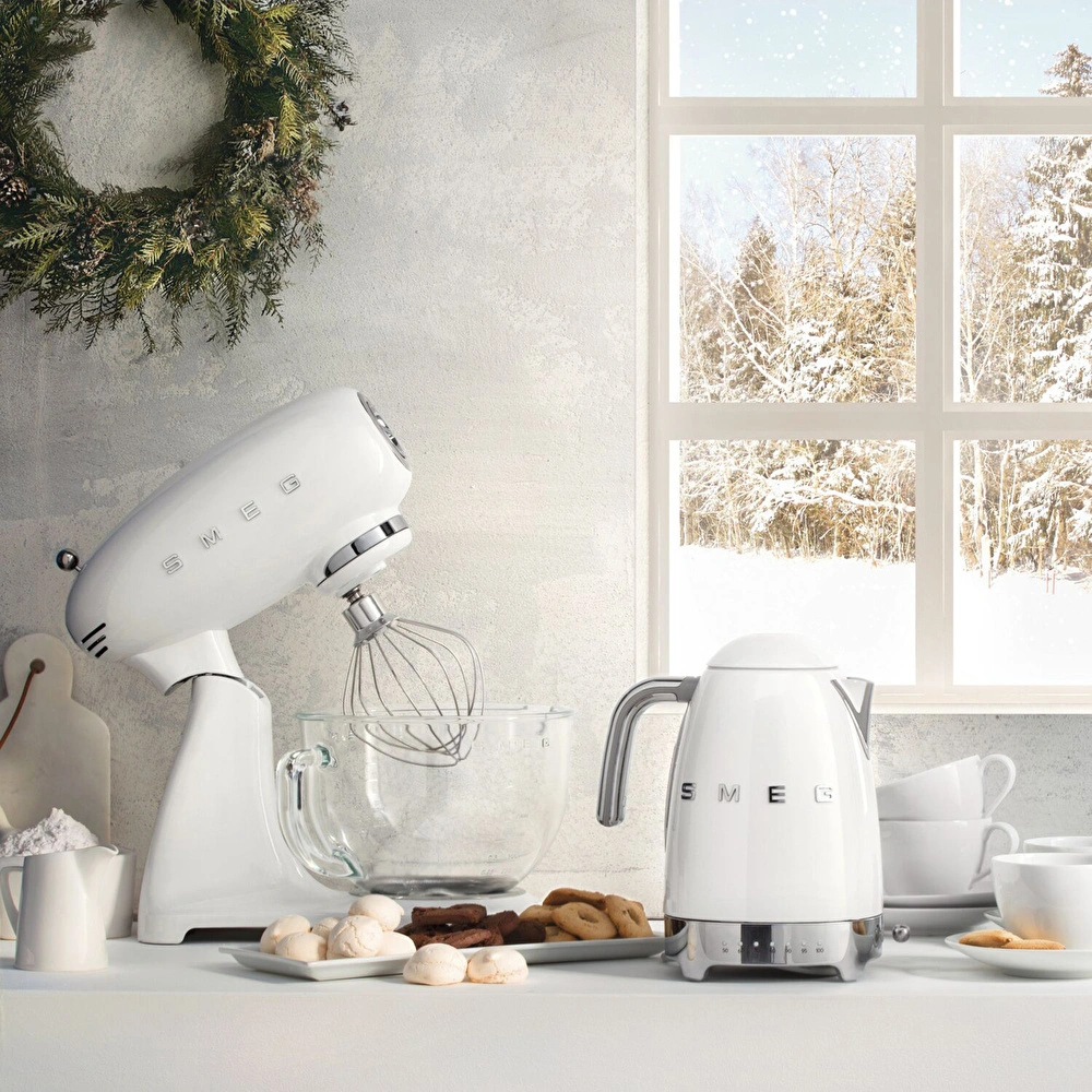 Smeg ısı Ayarlı Kettle White Klf04wheu görseli 4