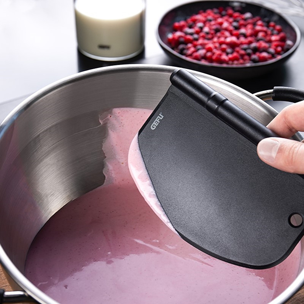 GEFU Paslanmaz Çelik Hamur Spatulası görseli 6