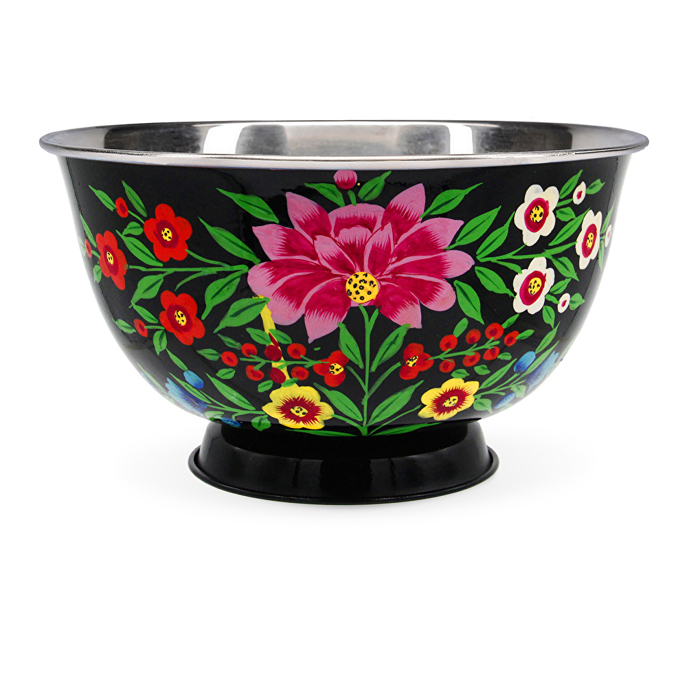 3rd Culture Siyah Lotus Büyük Kase görseli 1