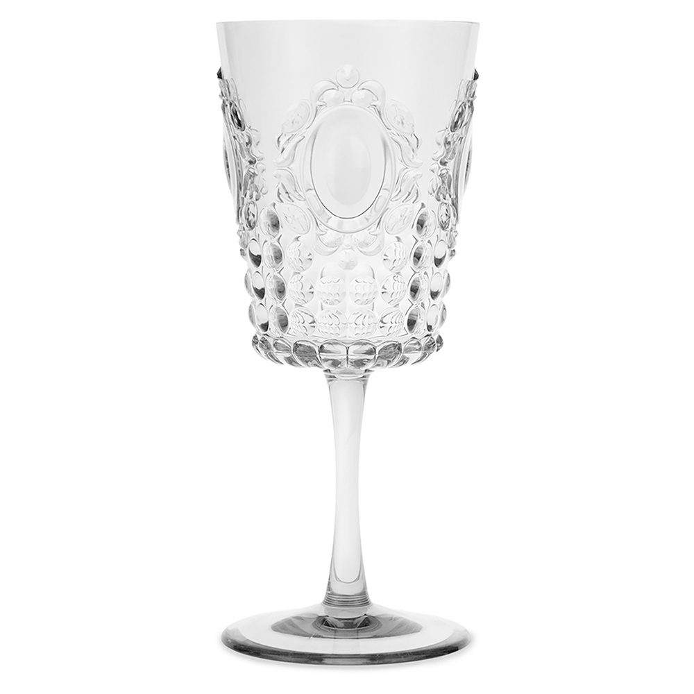 Baci Milano Baroque Rock Kadeh Şeffaf görseli 1