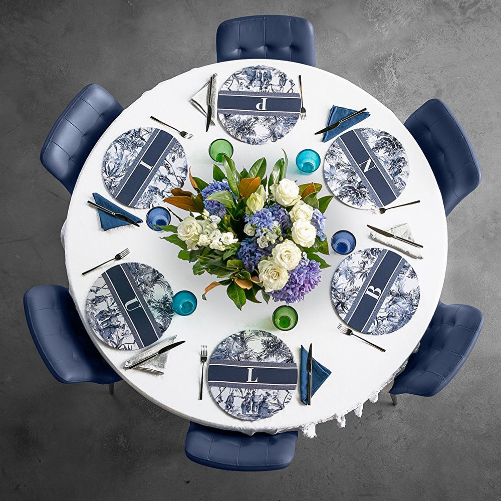 Baci Milano Alphabet B Harfli Servis Altlığı 34 cm görseli 4