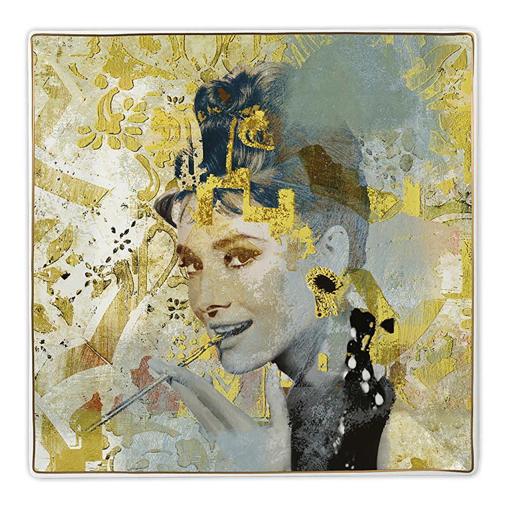 Baci Milano Memories Audrey Servis Tabağı 27 cm x 27 cm  görseli 1