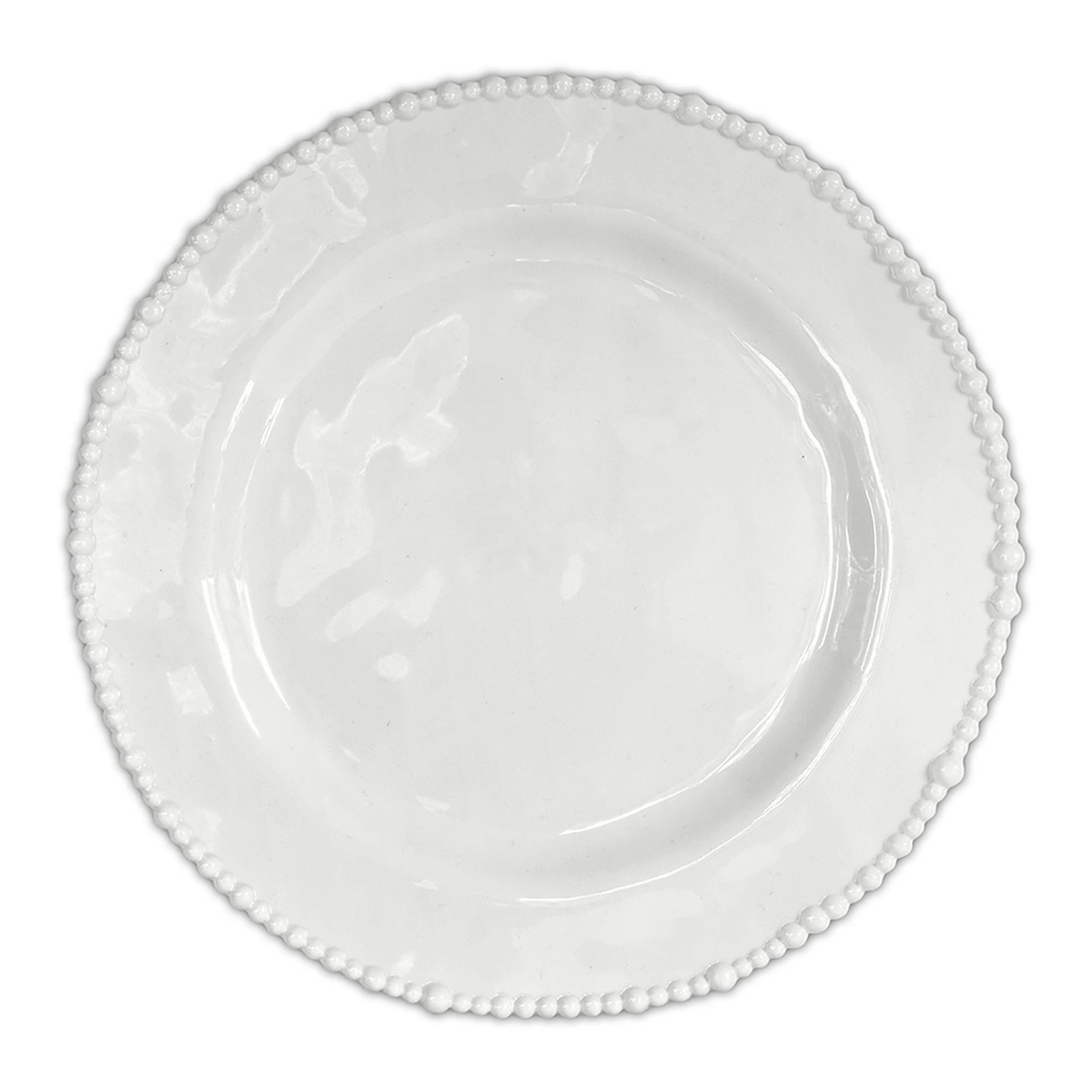 Baci Milano Joke Table Kitchen Melamin Yemek Tabağı 28 cm Beyaz görseli 1
