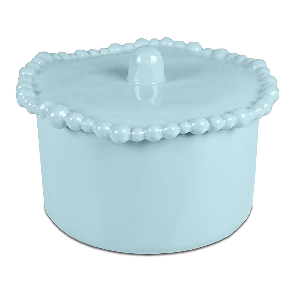 Baci Milano Joke Table Kitchen Melamin Bisküvi Kavanozu 14 cm x 21 cm Aqua görseli 1
