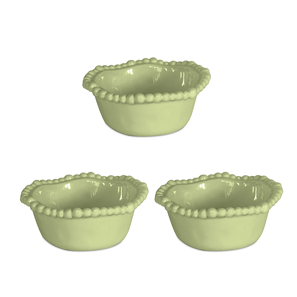 Baci Milano Joke Table Kitchen 3'lü Küçük Kase Yeşil görseli 1