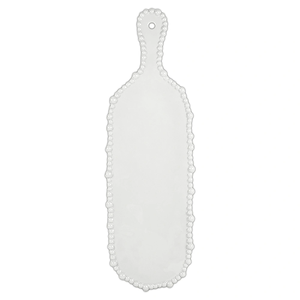 Baci Milano Joke Table Kitchen Kesme Tahtası 13,5 cm x 43 cm Beyaz görseli 1