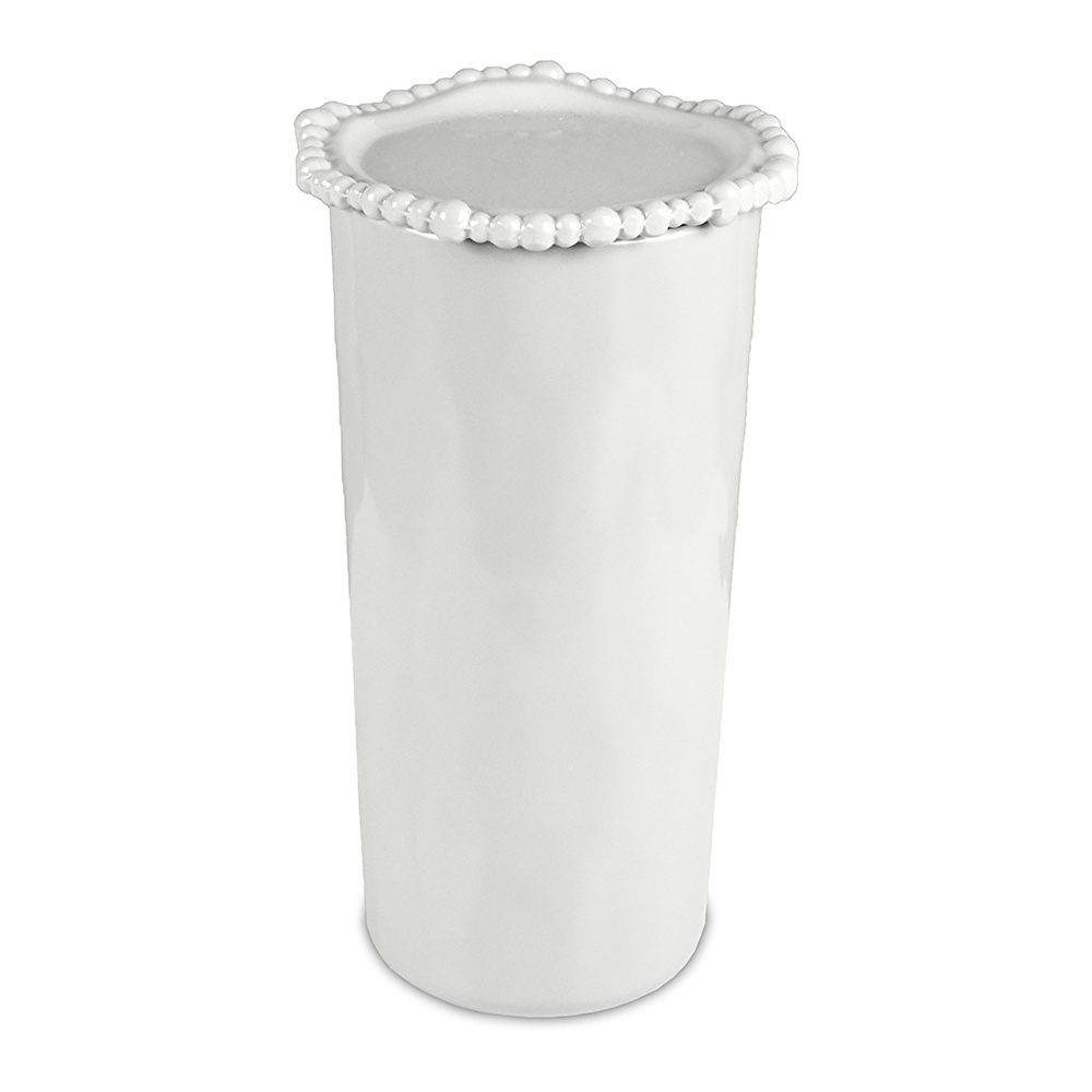 Baci Milano Joke Table Kitchen Melamin Kavanoz 11 cm x 21 cm Beyaz görseli 1