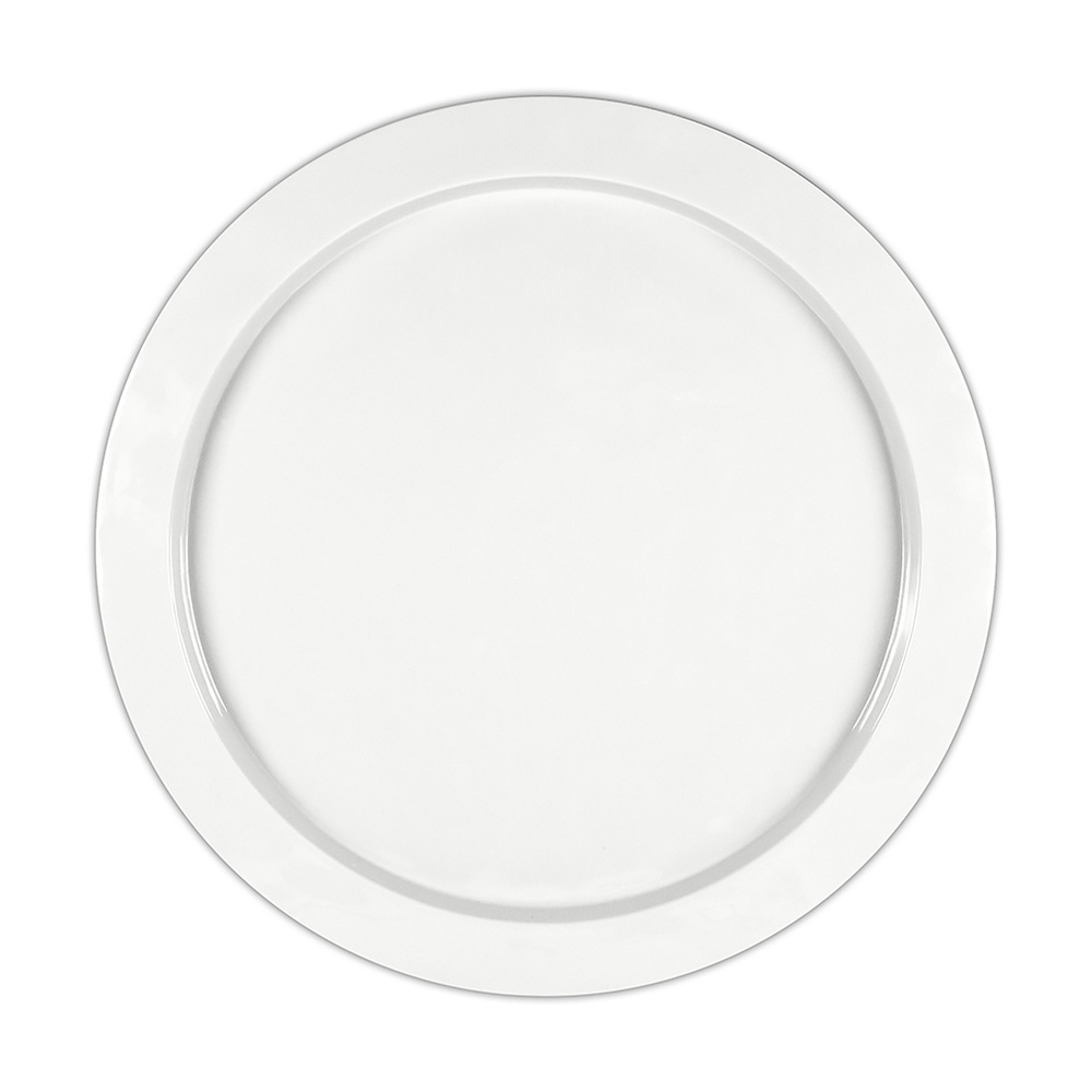 Baci Milano Joke Table Kitchen Yuvarlak Tepsi 51 cm  Beyaz görseli 1
