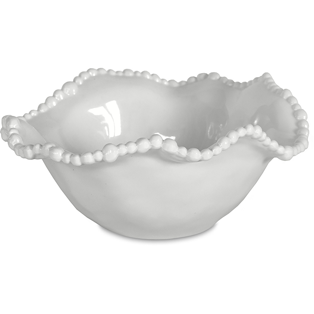 Baci Milano Joke Table Kitchen Melamin Salata Kasesi 20 cm Beyaz görseli 1