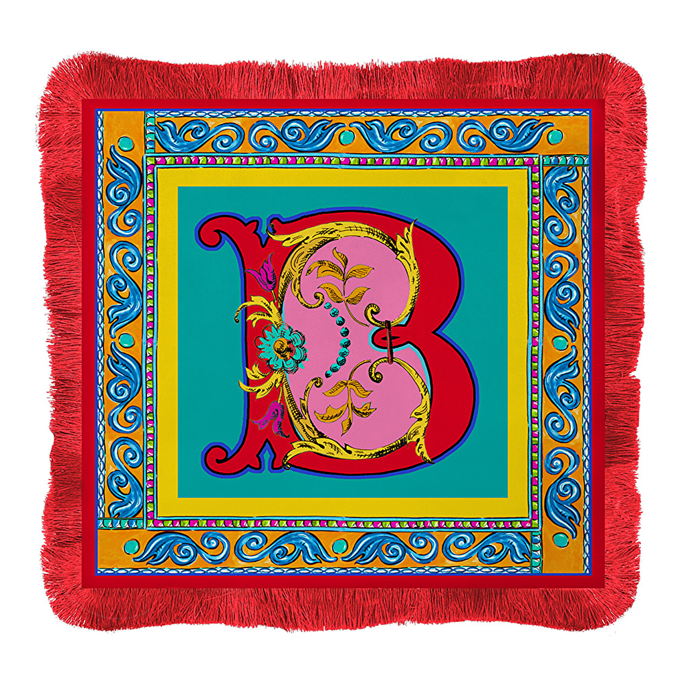 Baci Milano Ortigia Amerikan Servisi B Harfli 38 cm x 38 cm görseli 1