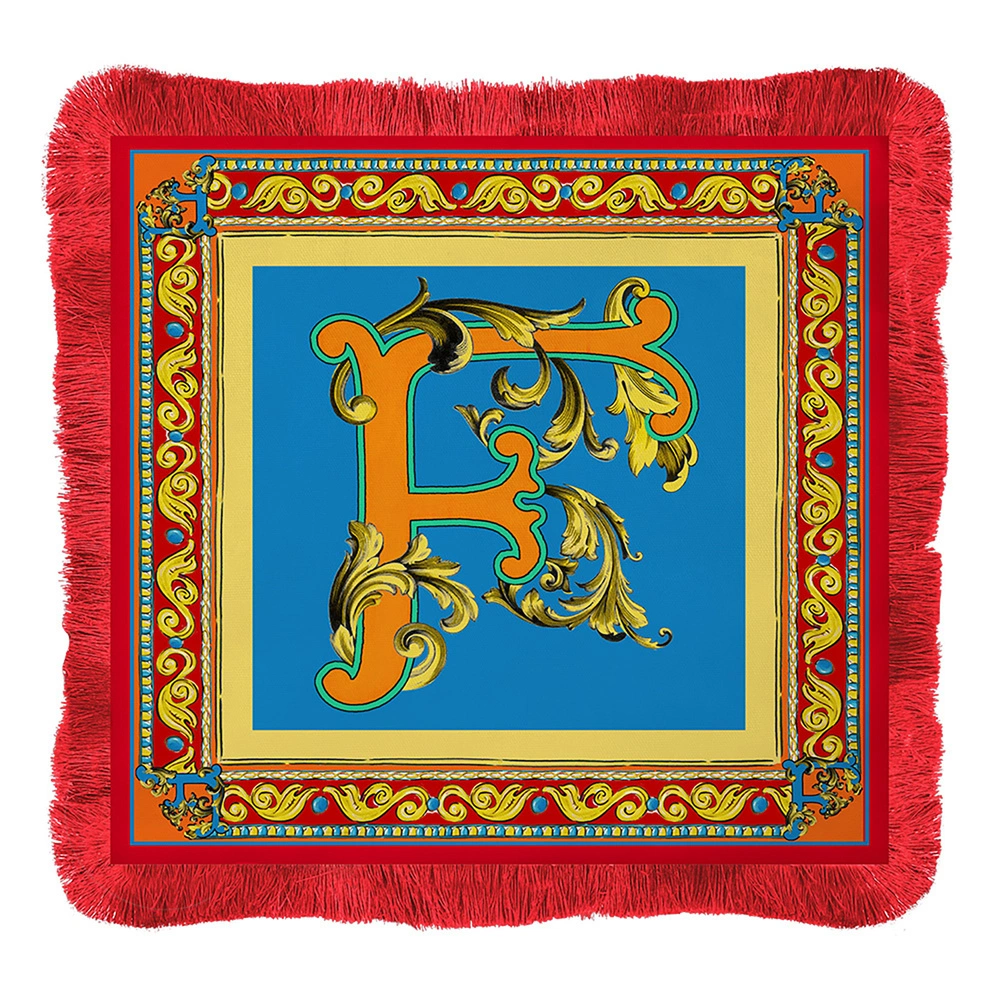 Baci Milano Ortigia Amerikan Servisi F Harfli 38 cm x 38 cm görseli 1