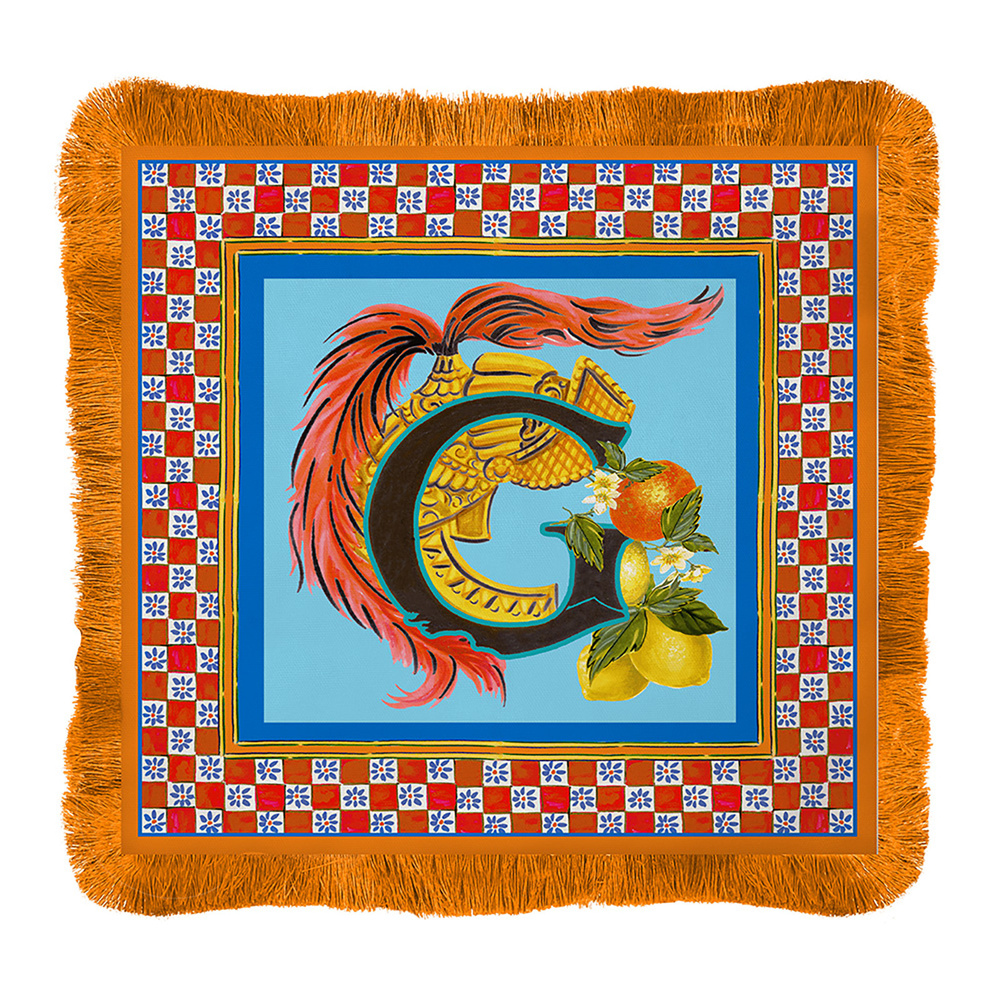 Baci Milano Ortigia Amerikan Servisi G Harfli 38 cm x 38 cm görseli 1