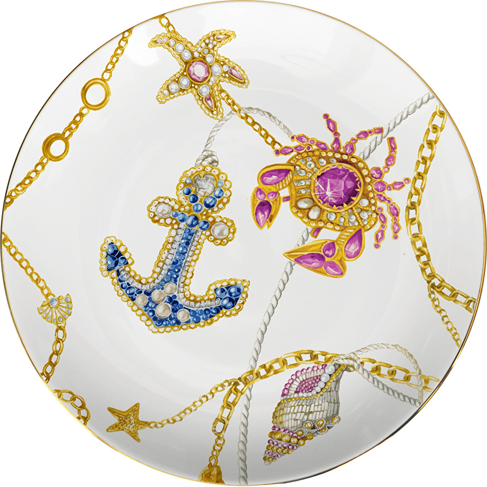 Baci Milano Portofino Sunum Tabağı 31 cm görseli 1