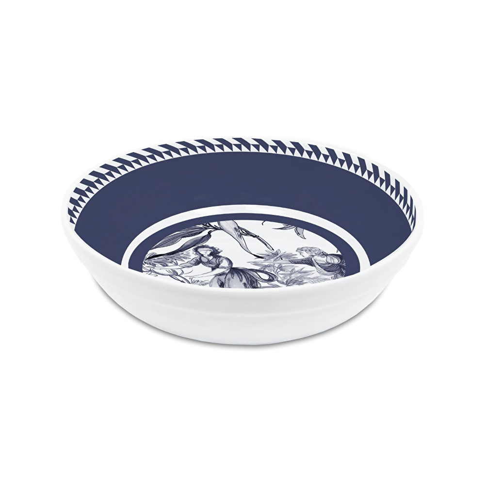 Baci Milano Versailles Melamin Çorba Kasesi 21 cm görseli 1
