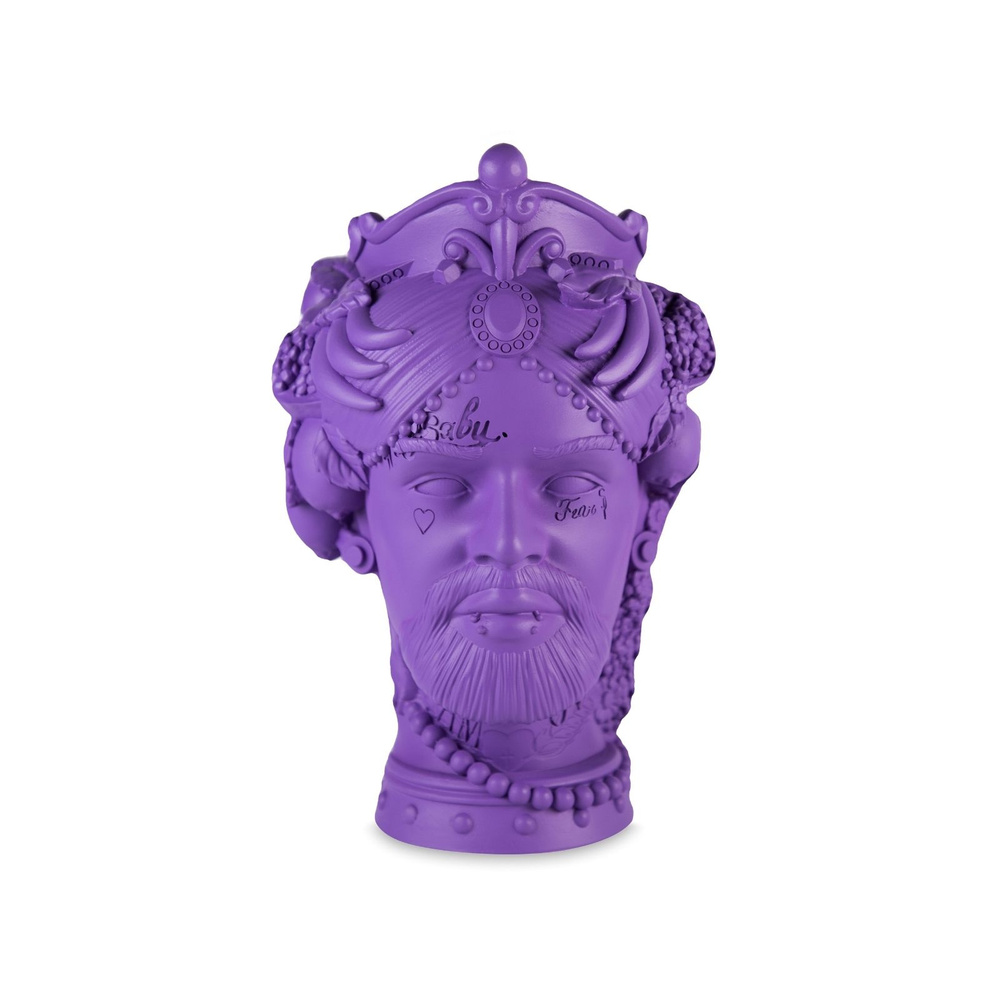 Baci Milano Sagrada Familia Cameo Il Trasgressivo Dekoratif Büst 14 cm Mor görseli 1