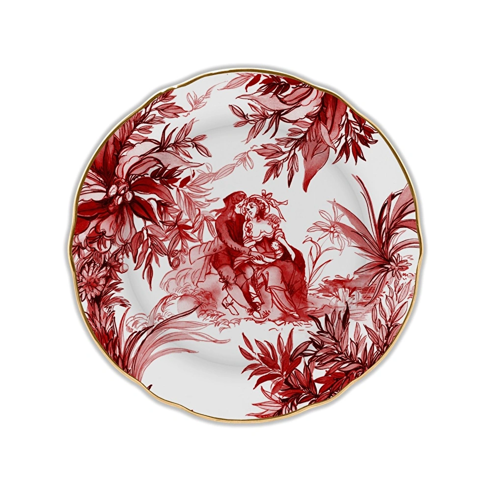 Baci Milano Le Rouge Porselen Tatlı Tabağı 21 cm görseli 4