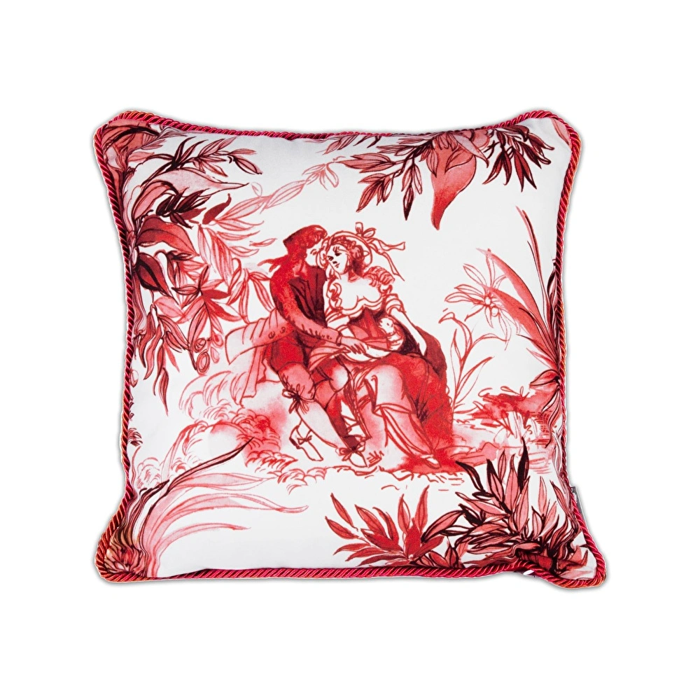 Baci Milano Le Rouge Yastık 45 cm x45 cm görseli 2