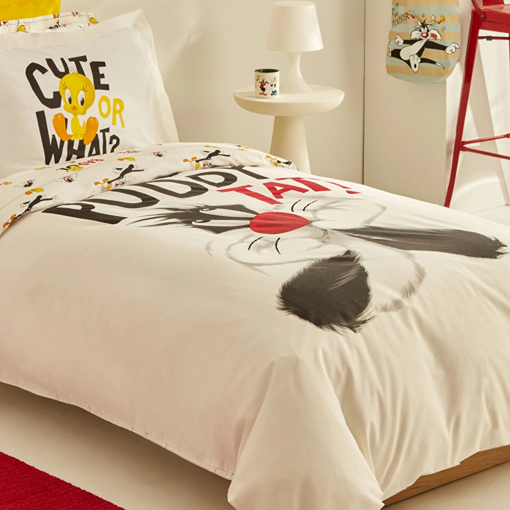Karaca Home Looney Tunes Best Friends Tek Kişilik Nevresim Takımı görseli 3