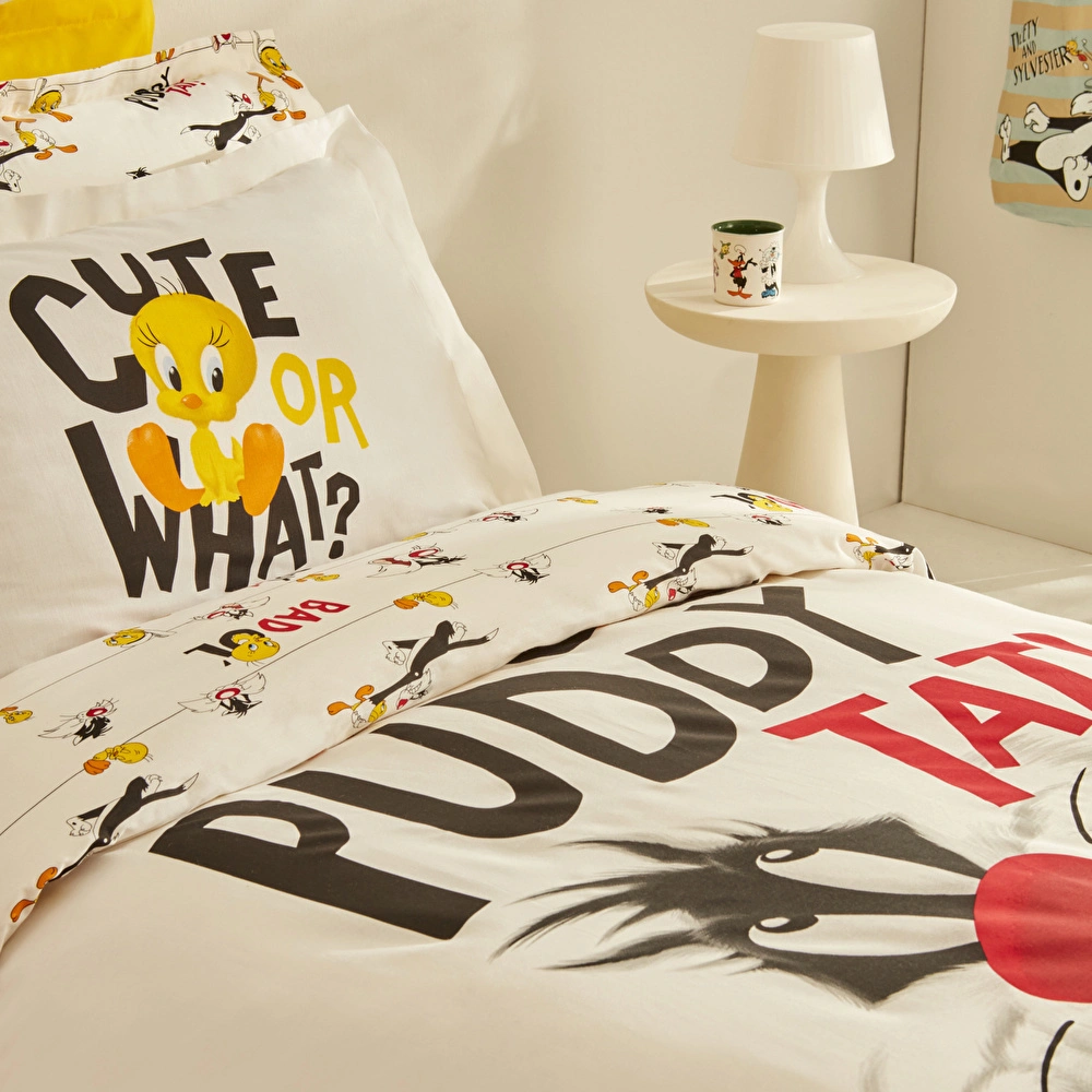 Karaca Home Looney Tunes Best Friends Tek Kişilik Nevresim Takımı görseli 4