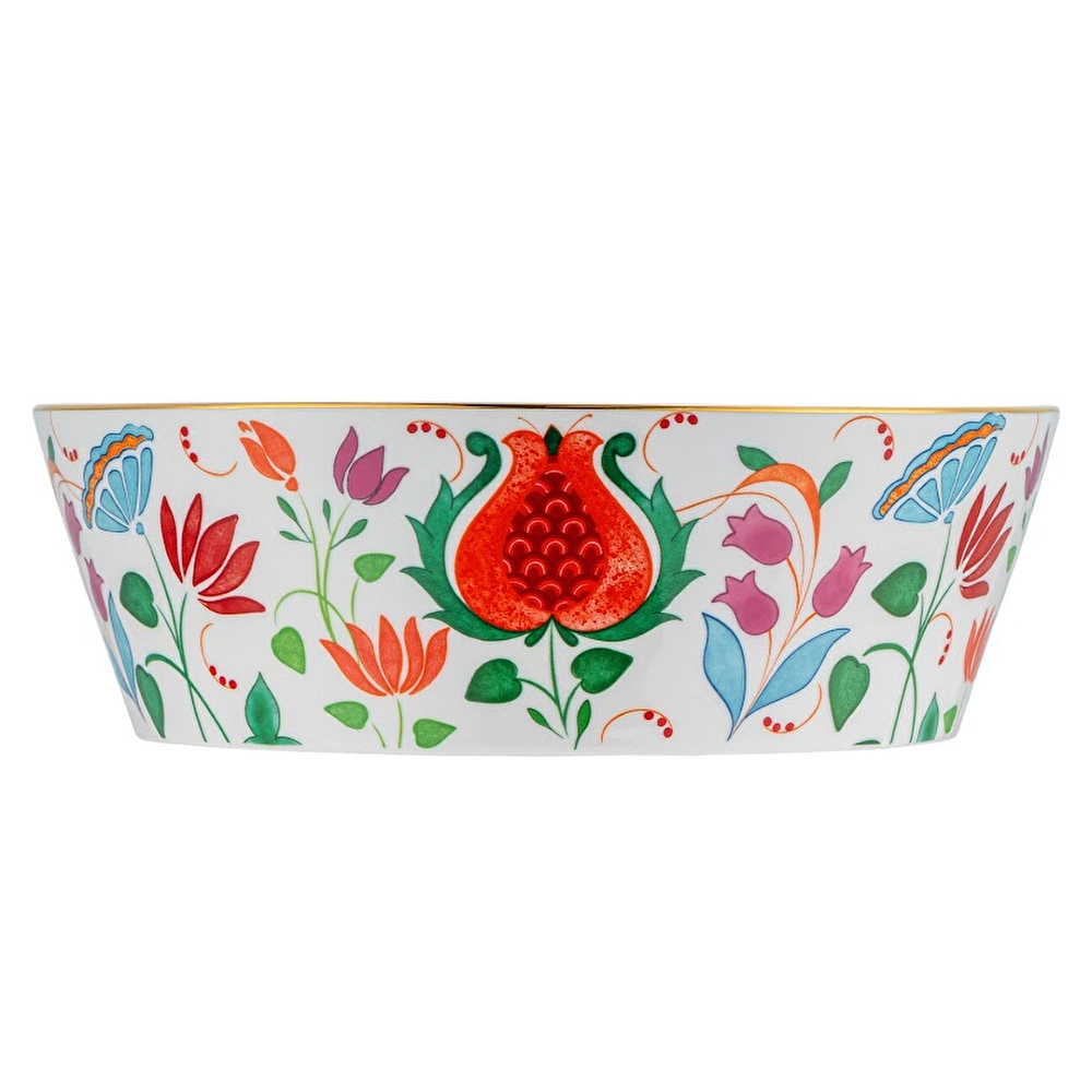 İstanbul Porselen Nar New Bone Kase 23 cm görseli 4
