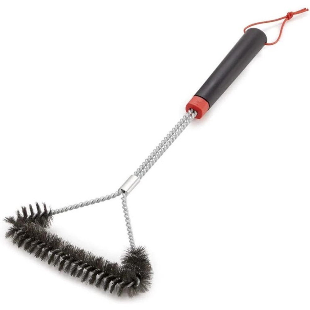 Weber Üç Taraflı Mangal Izgara Fırçası 46 cm görseli 1