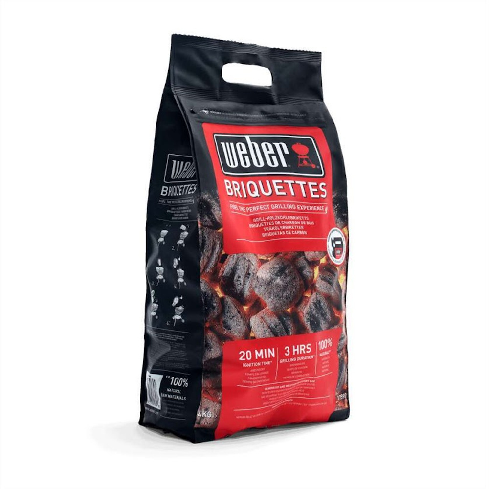 Weber Briket Mangal Kömürü 4 kg görseli 1