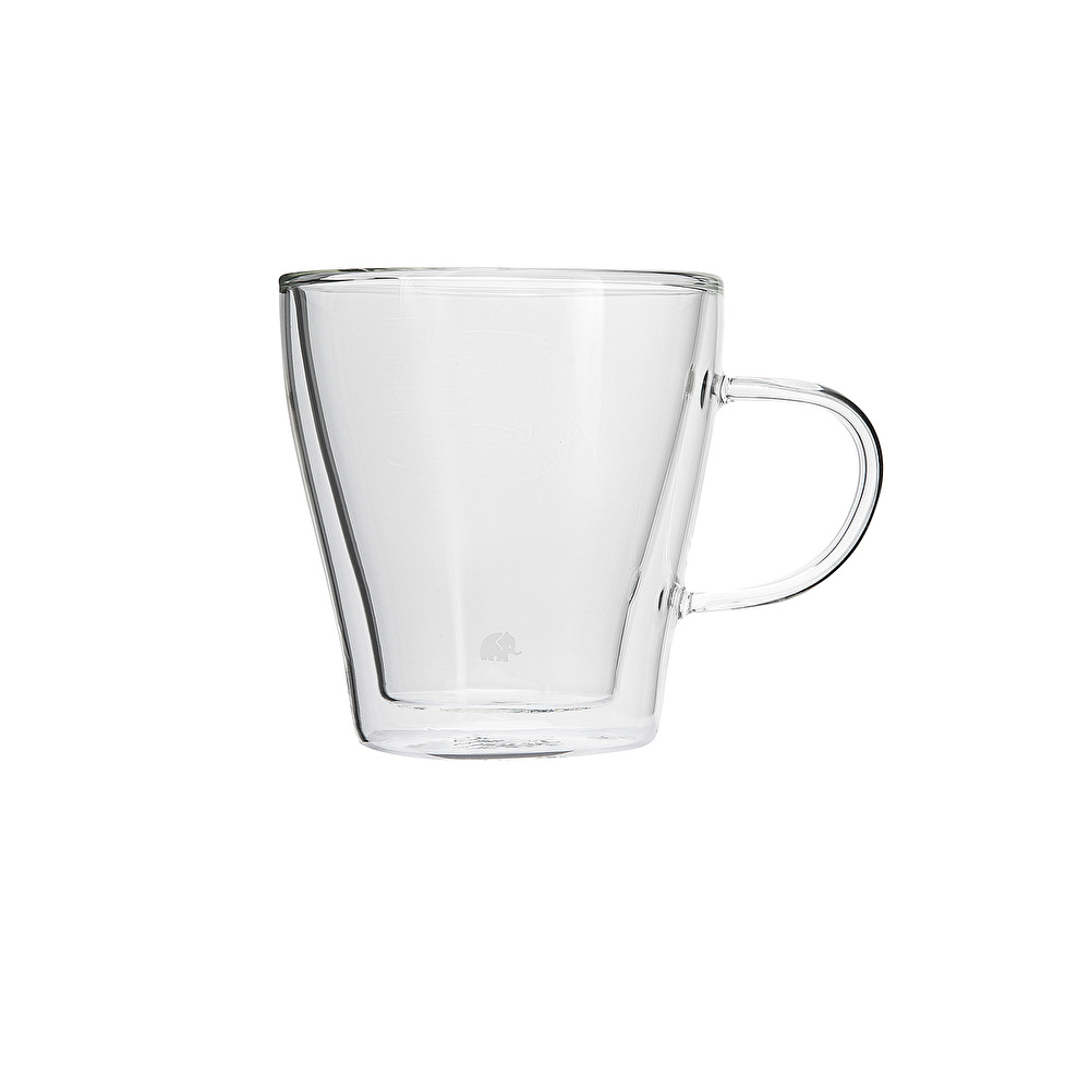 Jumbo Glory Double Wall 2'li Kulplu Bardak 250 ml görseli 3